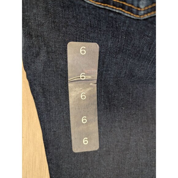 Talbots Simply Flattering Collection Womens Size 6 Dark Wash Denim Jeggings With - Picture 5 of 6